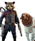 Guardians of the Galaxy Vol. 3 Movie Masterpiece Actionfiguren 1/6 Rocket & Cosmo 16 cm