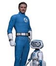 The Fantastic Four: First Steps Movie Masterpiece Actionfiguren 2er-Pack 1/6 Mister Fantastic & H.E.R.B.I.E. 30 cm
