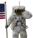 NASA Legacy Replica Statue 1/4 Apollo 11 Astronaut 58 cm