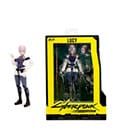 Cyberpunk: Edgerunners Diecast Minifigur Lucy 15 cm