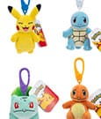 Pokémon Plüschfiguren mit Schlüsselanhänger Series 1 10 cm Sortiment (6)