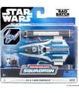 Star Wars Mittelgroßes Fahrzeug BTL-B Y-wing Starfighter with Clone Captain Rex 13 cm