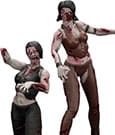 Zombie Dark Source Actionfiguren 2er-Pack Female wrestlers 8 cm
