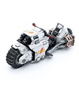 Warhammer 40k Fahrzeug 1/18 White Scars Raider-pattern Combat Bike 22 cm