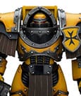 Warhammer The Horus Heresy Actionfigur 1/18 Imperial Fists Legion Cataphractii Terminator Squad Legion Cataphractii with Chainfist 12 cm