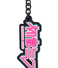Hatsune Miku Gummi-Schlüsselanhänger Logo