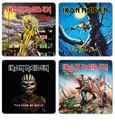 Iron Maiden Untersetzer Pack (4)