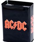 AC/DC Metall Spardose Logo