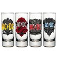 AC/DC Schnapsgläser 4er-Pack Black Ice