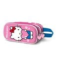 Sanrio 3D Double Federmäppchen Hello Kitty Heart