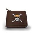 One Piece Geldbörse Man Zip Skull
