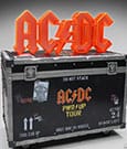 AC/DC Rock Ikonz On Tour Statue PWR UP Tour Road Case