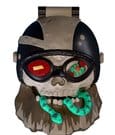 Rover Robin Plastic Model Kit Overtakes Skull Rider