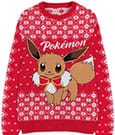 Pokémon Sweatshirt Christmas Jumper Evoli Größe S