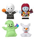 Nightmare Before Christmas Fisher-Price Little People Collector Minifiguren 4er-Pack 7 cm