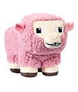 Ein Minecraft Film Plüschfigur Rosa Schaf 20 cm