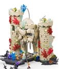 Masters of the Universe Mattel Brick Shop Bauset Castle Grayskull