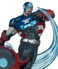 Marvel Rivals Collection 1/10 Actionfigur Captain America 20 cm