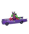 DC Retro Actionfigur und Fahrzeug Batman 66 Batmobil with Joker (Gold Label)
