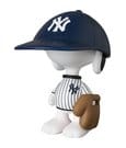 MLB × Peanuts UDF PVC Figur New York Yankees Snoopy 7 cm