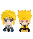 Naruto Shippuden Look Up PVC Statue Naruto Uzumaki Six Paths Sage Mode & Minato Namikaze 11 cm (with gift)