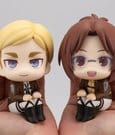 Attack on Titan Look Up PVC Statuen Hange Zoe & Erwin Smith (with gift) 11 cm