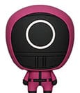 Squid Game Relief-Magnet Masked Guard
