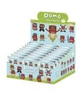 Domo-kun 3D PVC-Taschenanhänger Serie 1 Display (24)