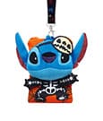 Lilo & Stitch Schlüsselband Stitch Skeleton mit Kartenhaltertasche