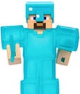 Minecraft Heroes of Goo Jit Zu Meteor Madness Dehnbare Figur Steve 12 cm