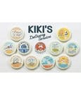 Kikis kleiner Lieferservice Ansteck-Buttons Vintage 6 cm Blind Box Sortiment (10)
