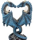 Anne Stokes Kerzenständer Dragon Heart 23 cm