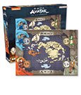Avatar Der Herr der Elemente Puzzle Map (1000 Teile)