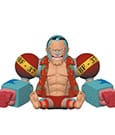 One Piece Spardose Franky
