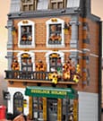 Sherlock Holmes Bauset Baker Street 221B Apartment 42 cm