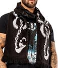Harry Potter Schal Dark Arts Spell Long Length Black