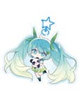 Hatsune Miku Acryl Schlüsselanhänger Kawaii Spring Time