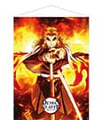 Demon Slayer: Kimetsu no Yaiba Wandrolle Kyojuro Rengoku 50 x 70 cm