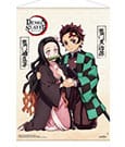 Demon Slayer: Kimetsu no Yaiba Wandrolle Tanjiro & Nezuko Kamado 50 x 70 cm