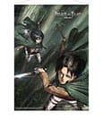 Attack on Titan Wandrolle Mikasa and Levi 50 x 70 cm