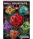 Dungeons & Dragons Poster Set Roll Your Fate 61 x 91 cm (4)