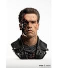 Terminator 2 Replik 1/1 T-800 Model 101 Battle Damaged Art Mask 47 cm