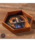 Anne Stokes Würfelbrett Night Forest 20 cm