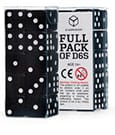 Q Workshop Würfel Set Full Pack D6 Schwarz (20)