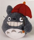 Mein Nachbar Totoro Plüschfigur Totoro Red Umbrella 15 cm