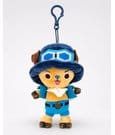 One Piece Plüsch Schlüsselanhänger Chopper x Sabo 11 cm