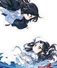 Grandmaster of Demonic Cultivation Acryl Diorama Wei Wuxian & Lan Wangji Zhao Xi Chi Ver. 18 cm