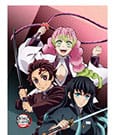 Demon Slayer: Kimetsu no Yaiba Decke Tanjiro, Mitsuri, Muichiro 120 x 160 cm