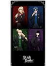 Black Butler: Public School Arc Handtuch The Prefect Four / P4 150 x 75 cm