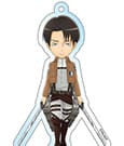 Attack on Titan Acryl Schlüsselanhänger Levi Holographic 8 cm